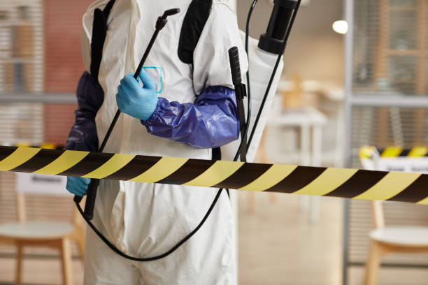 Professional Biohazard technician working in Lee, NH